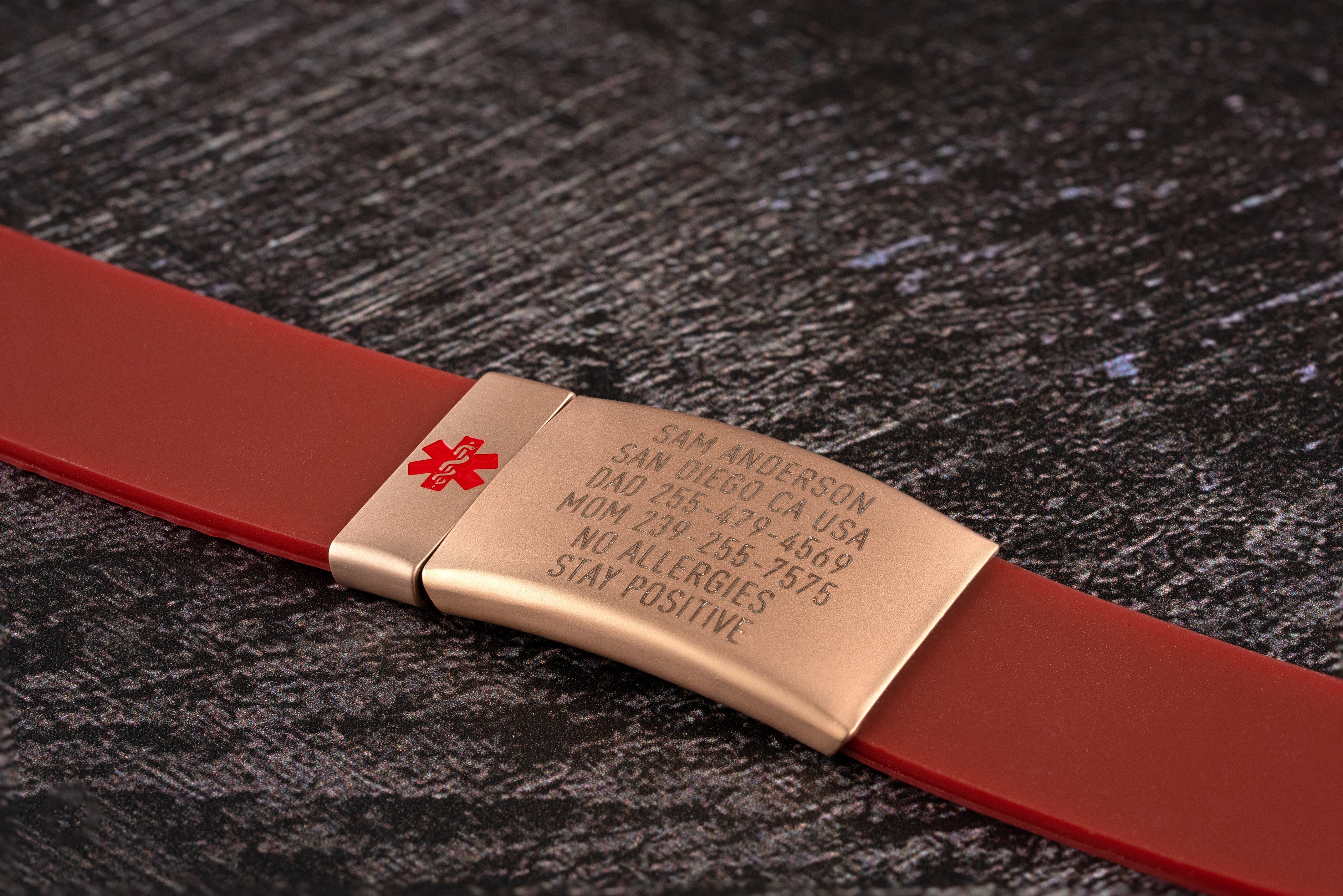 What is a medical ID bracelet?