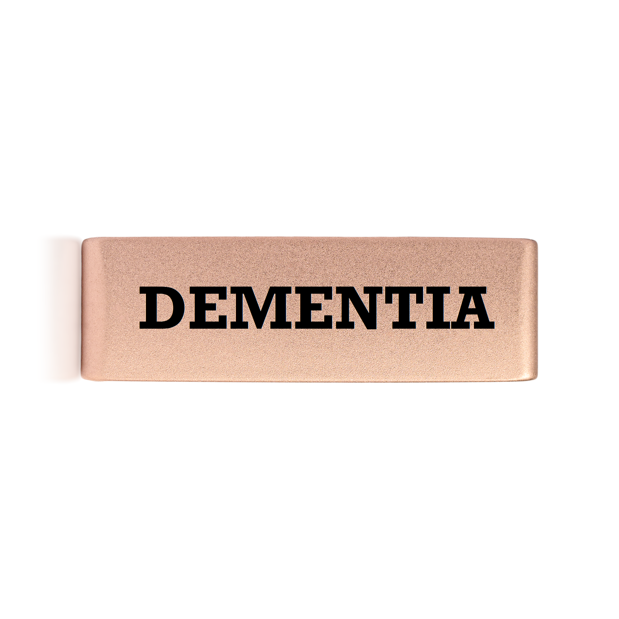 Dementia Badge Gold 19mm