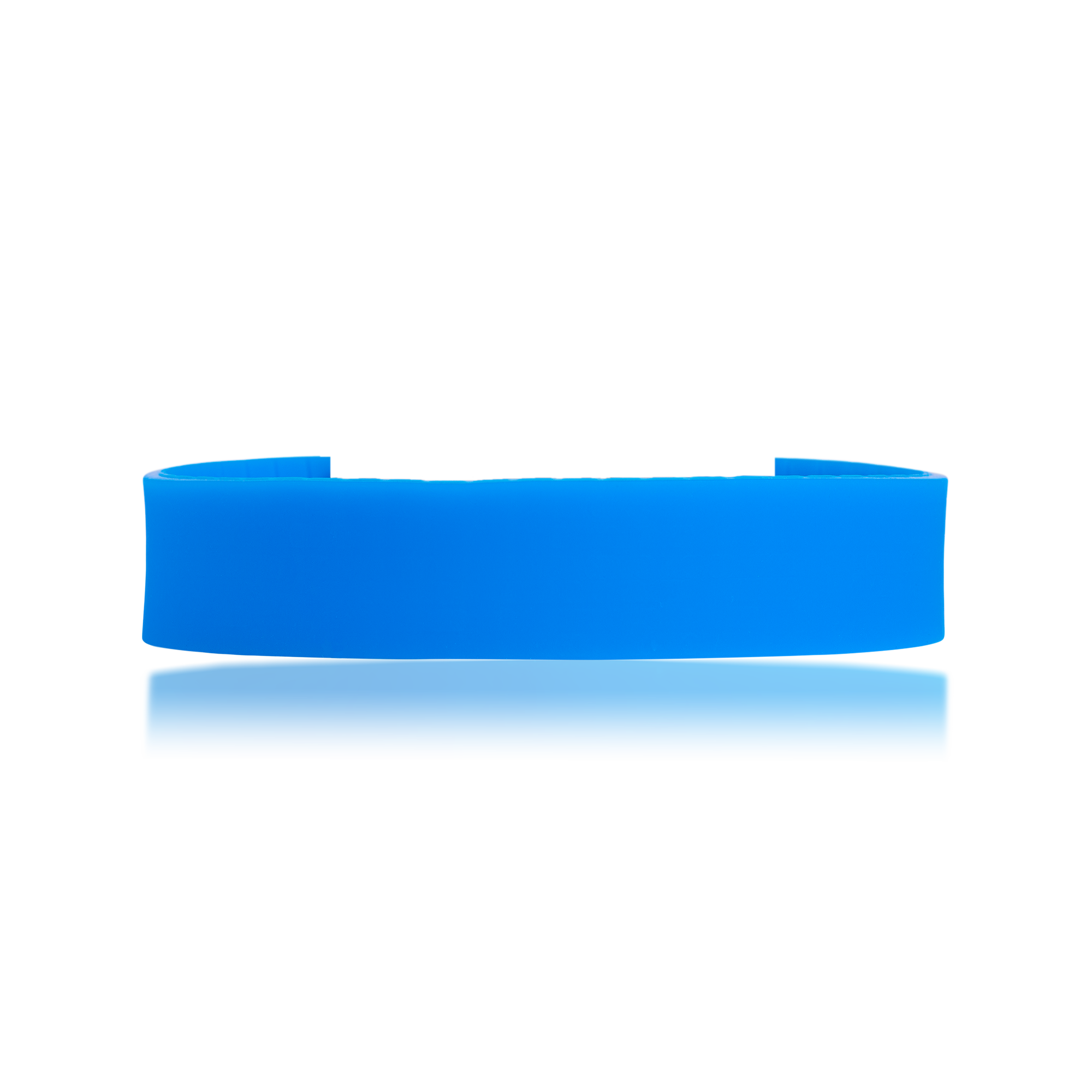 Blue Pro Thin replacement silicone wristband for medical alert bracelets.