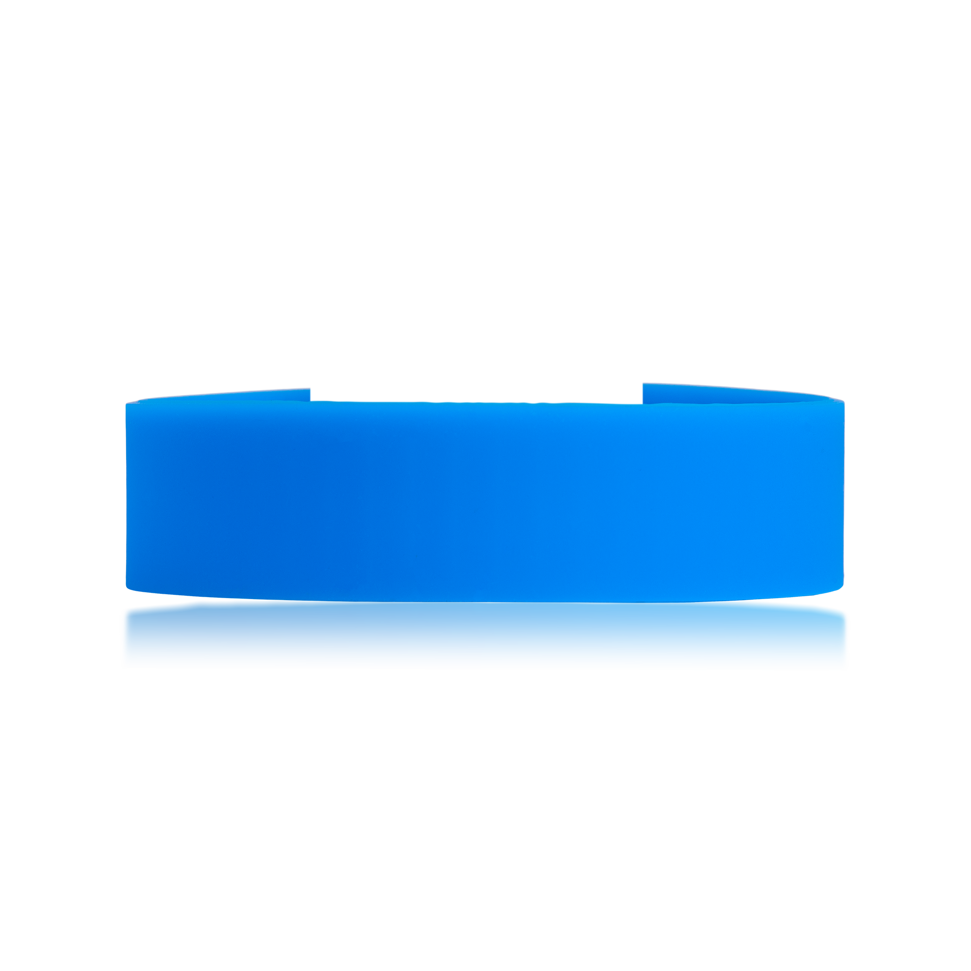 Blue Pro replacement silicone wristband for medical alert bracelets.