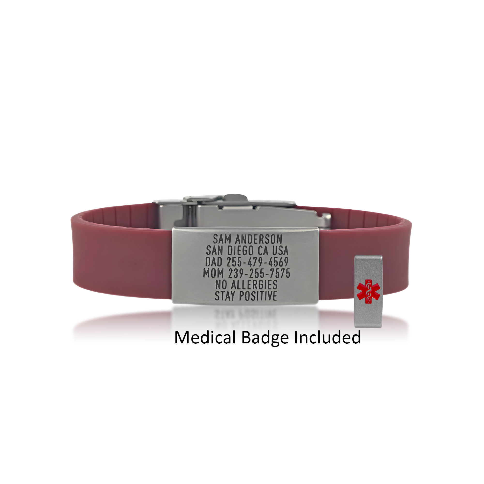 Medical ID Bracelet - Pro Thin+