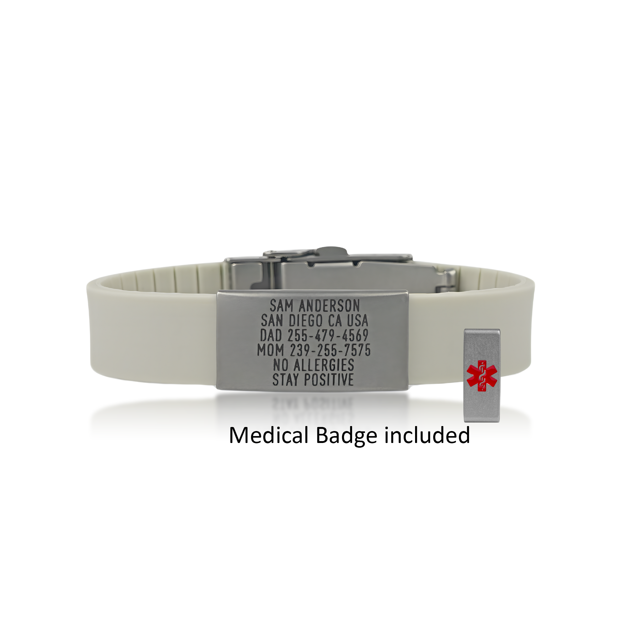 Medical ID Bracelet - Pro Thin+
