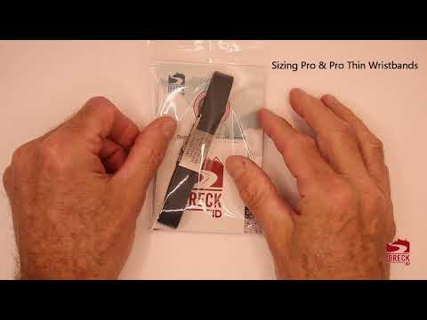 Video showing how to size a Pro or Pro Thin wristband ID by RECK iD.