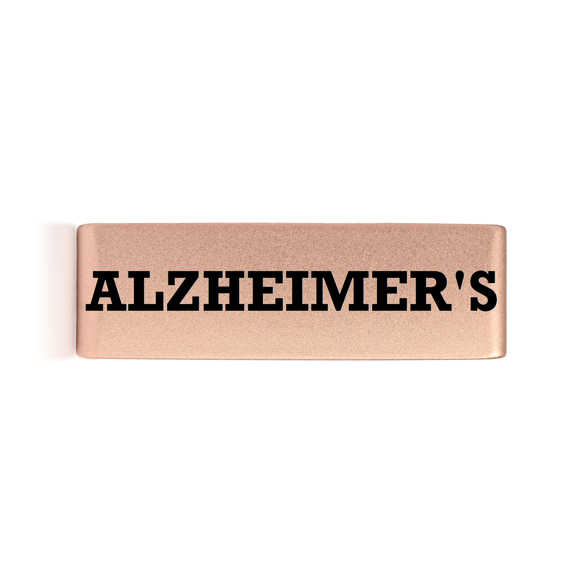 Alzheimer’s Badge Gold 19mm