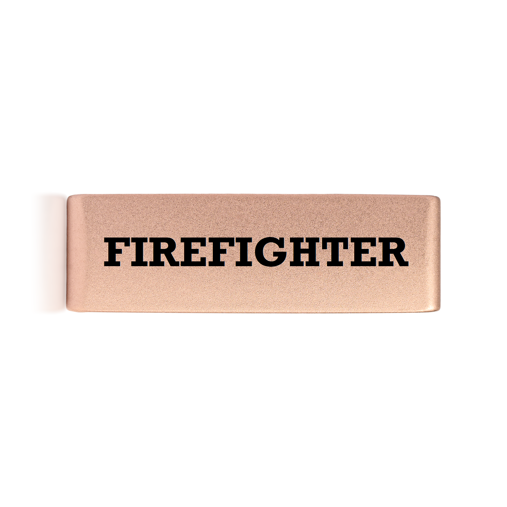 Firefighter Badge Gold 19mm