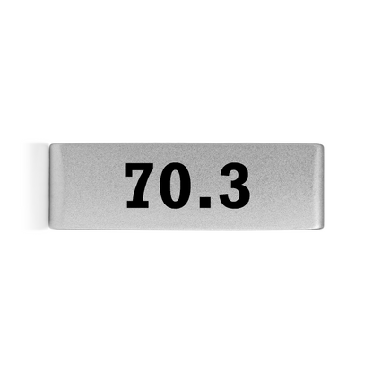 70.3 Silver Badge 19mm