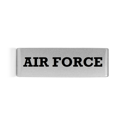 Air Force Badge Slver 19mm