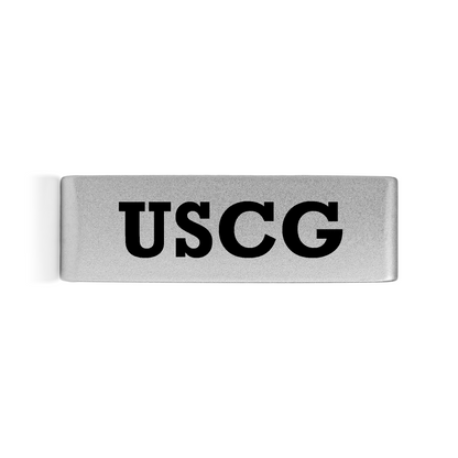 USCG Badge Silver 19mm