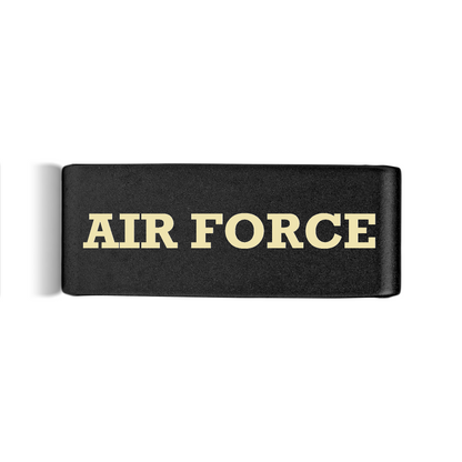 Air Force Badge Black 15mm