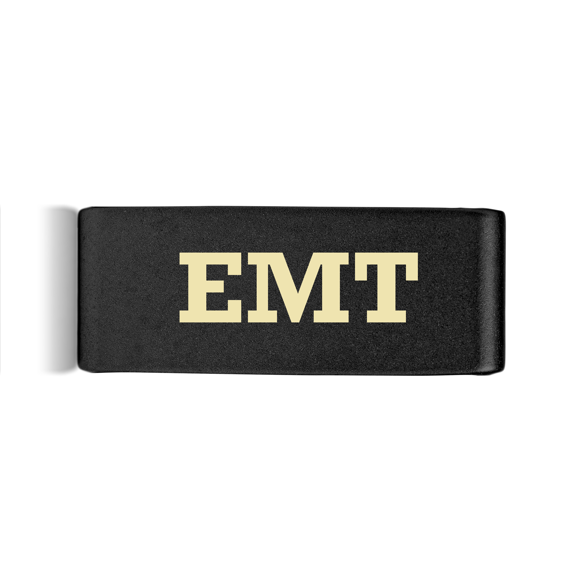 EMT Badge Black 15mm