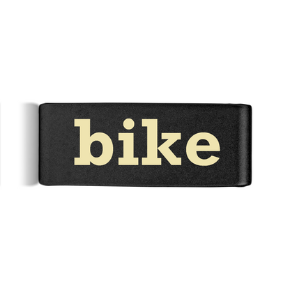 Bike Badge Black 15mm