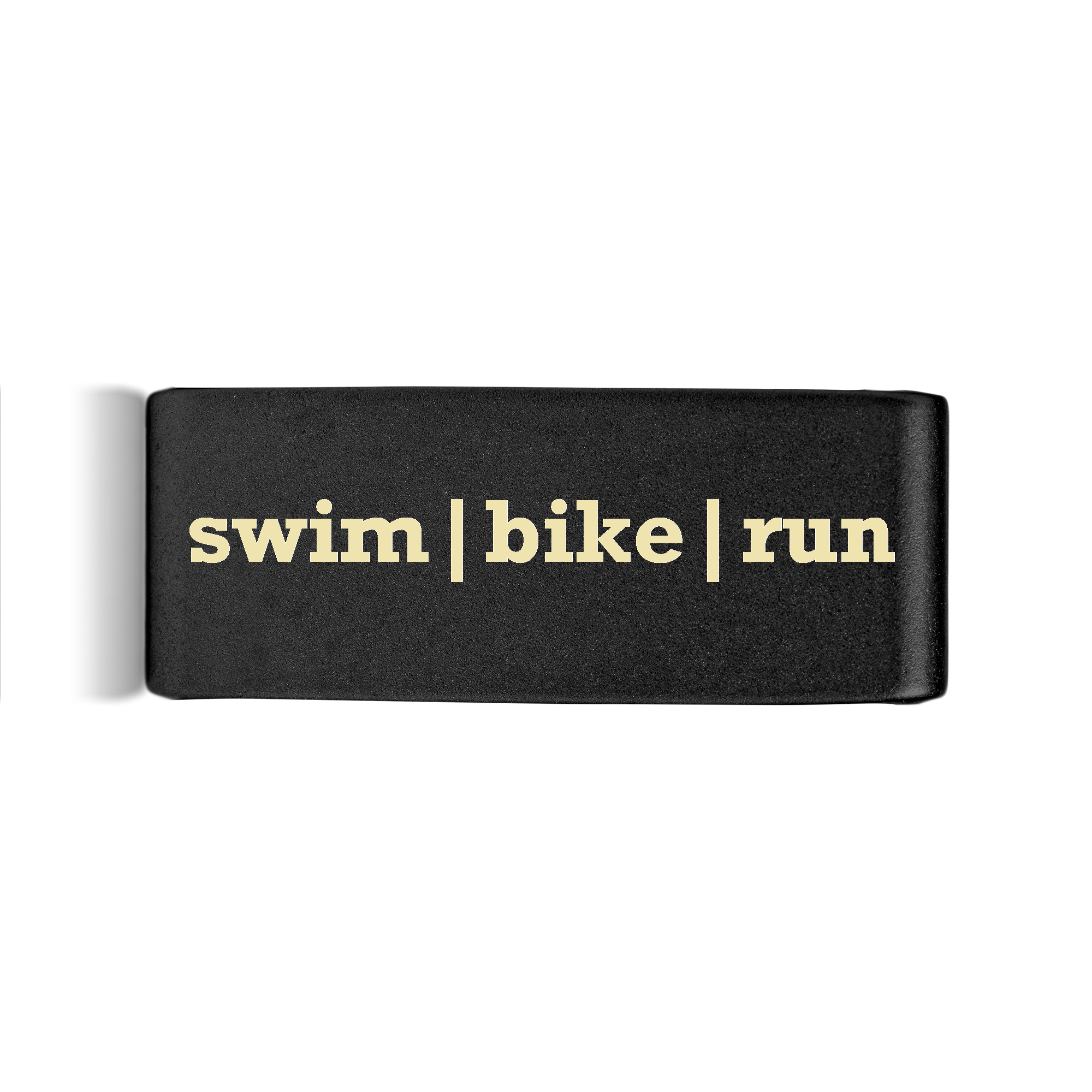 Swim | Bike | Run Badge Black 15mm