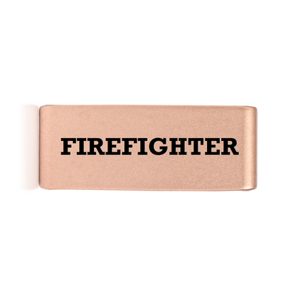 Firefighter Badge Gold 15mm