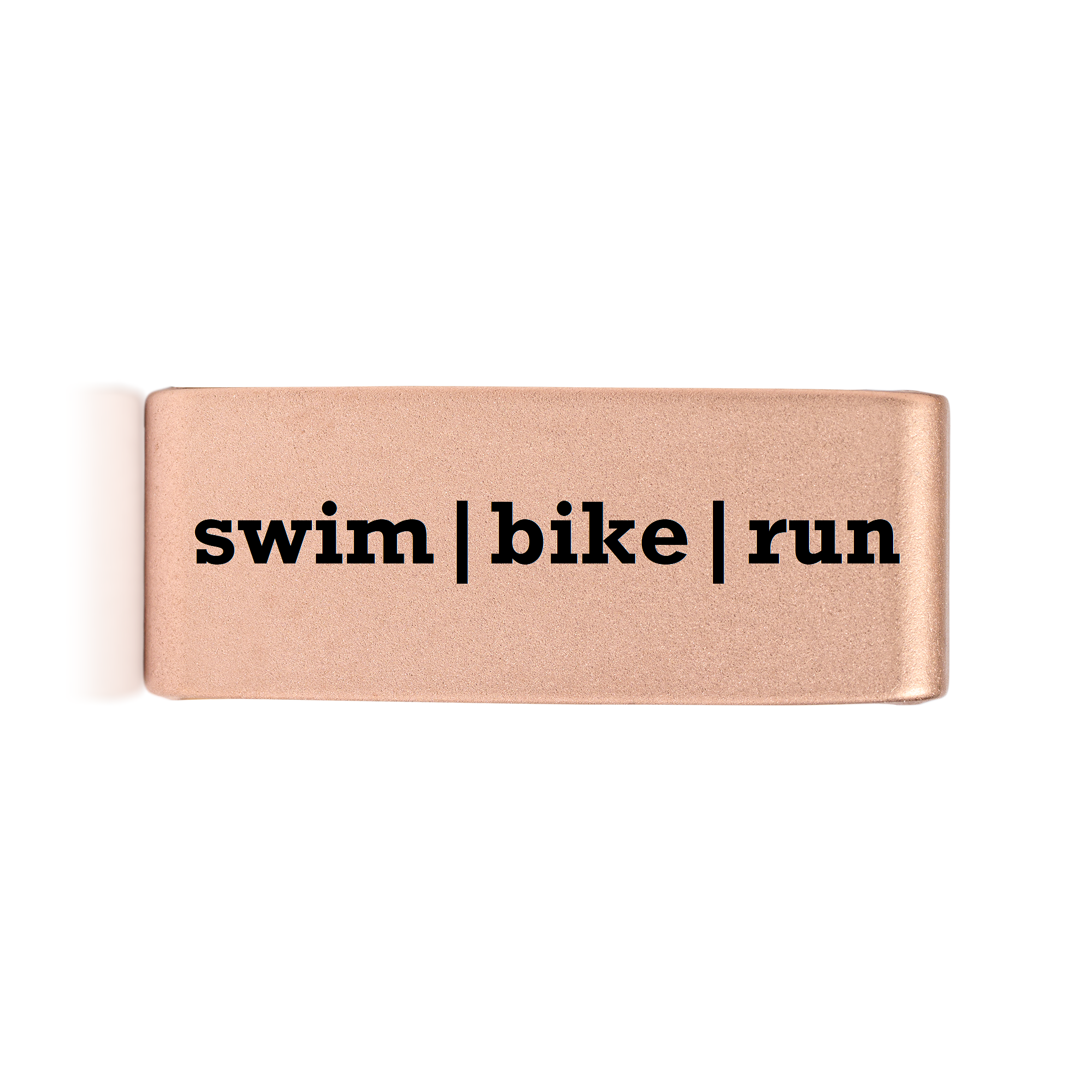 Swim | Bike | Run Badge Gold 15mm