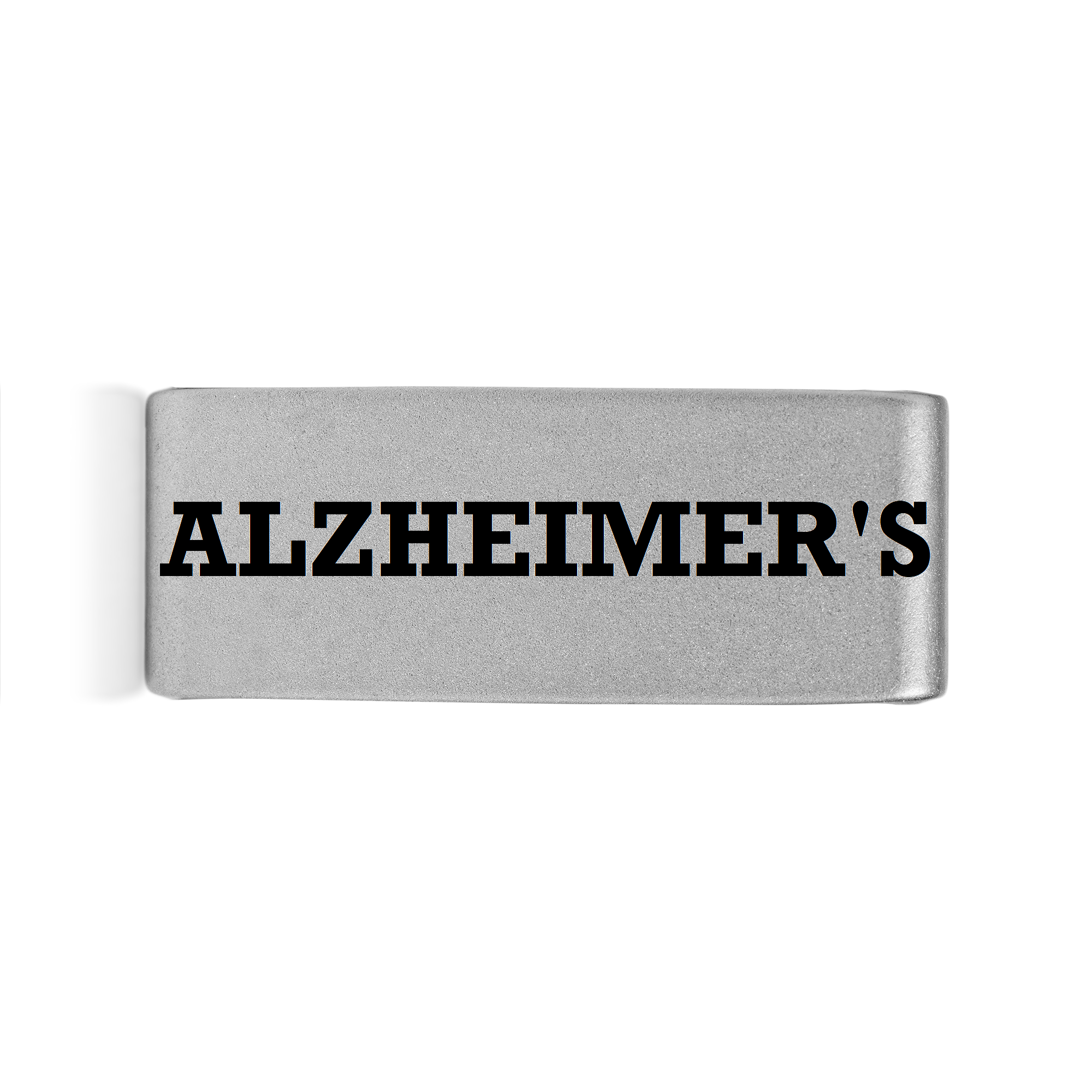 Alzheimer’s Badge Silver 15mm