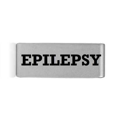 Epilepsy Badge Silver 15mm