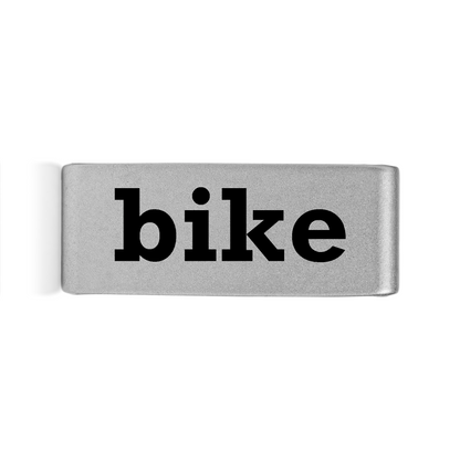 Bike Badge Silver 15mm