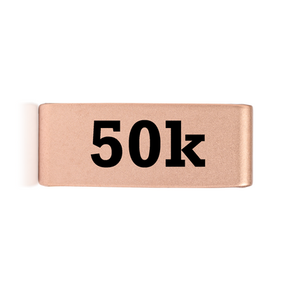 50k Gold Badge 15mm