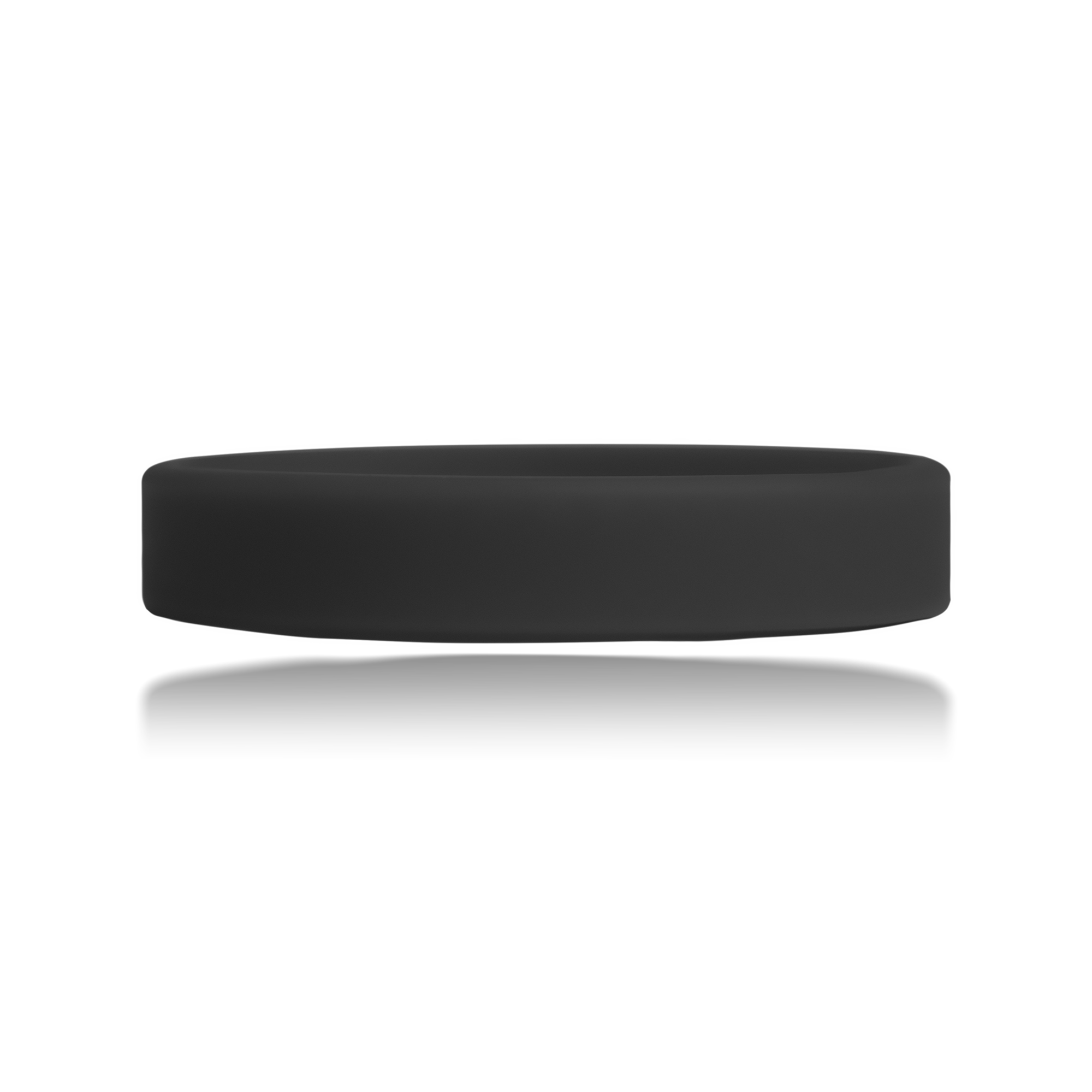 Black silicone Sprint wristband by BRECK iD