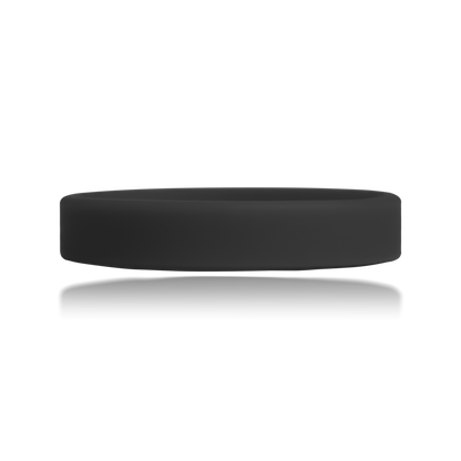 Black silicone Sprint wristband by BRECK iD