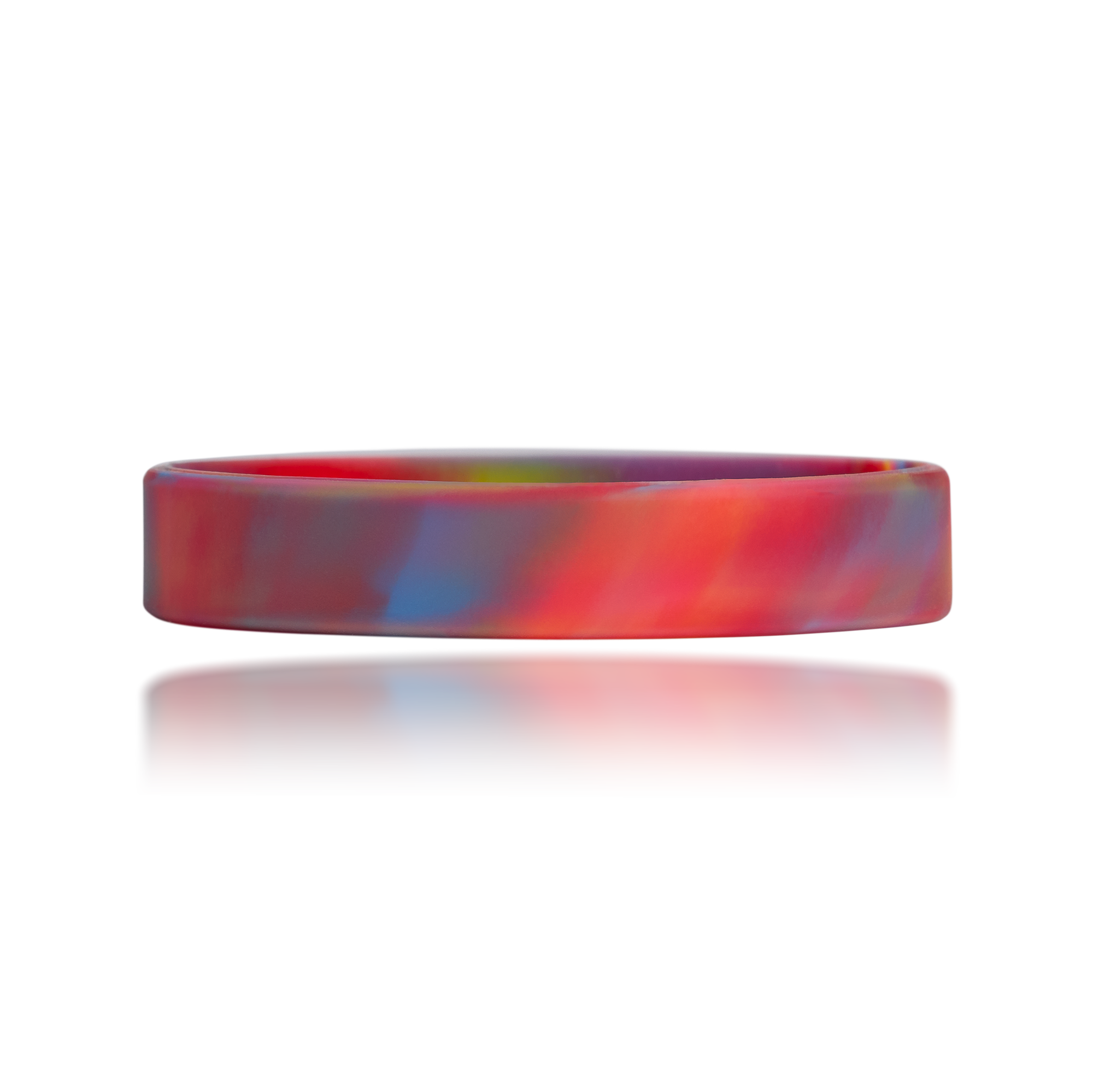 Multi color silicone Sprint wristband by BRECK iD