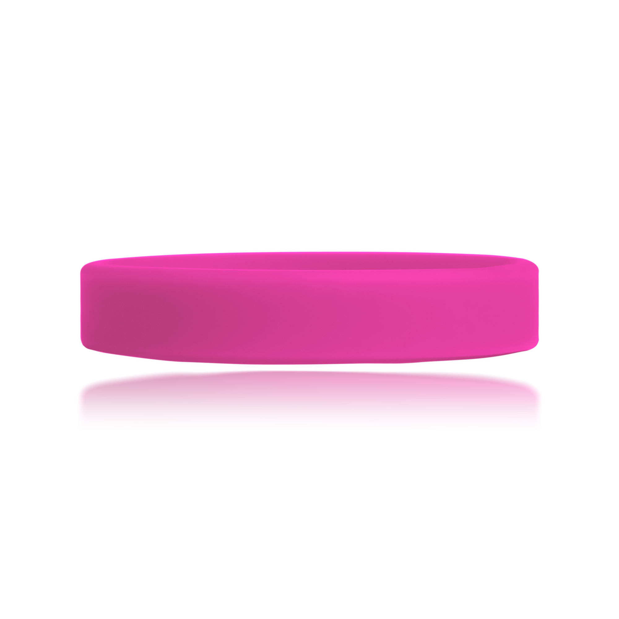 Pink silicone Sprint wristband by BRECK iD