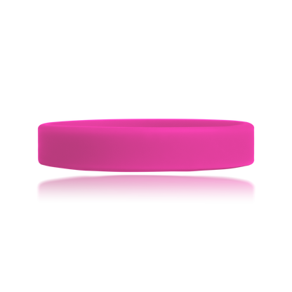 Pink silicone Sprint wristband by BRECK iD