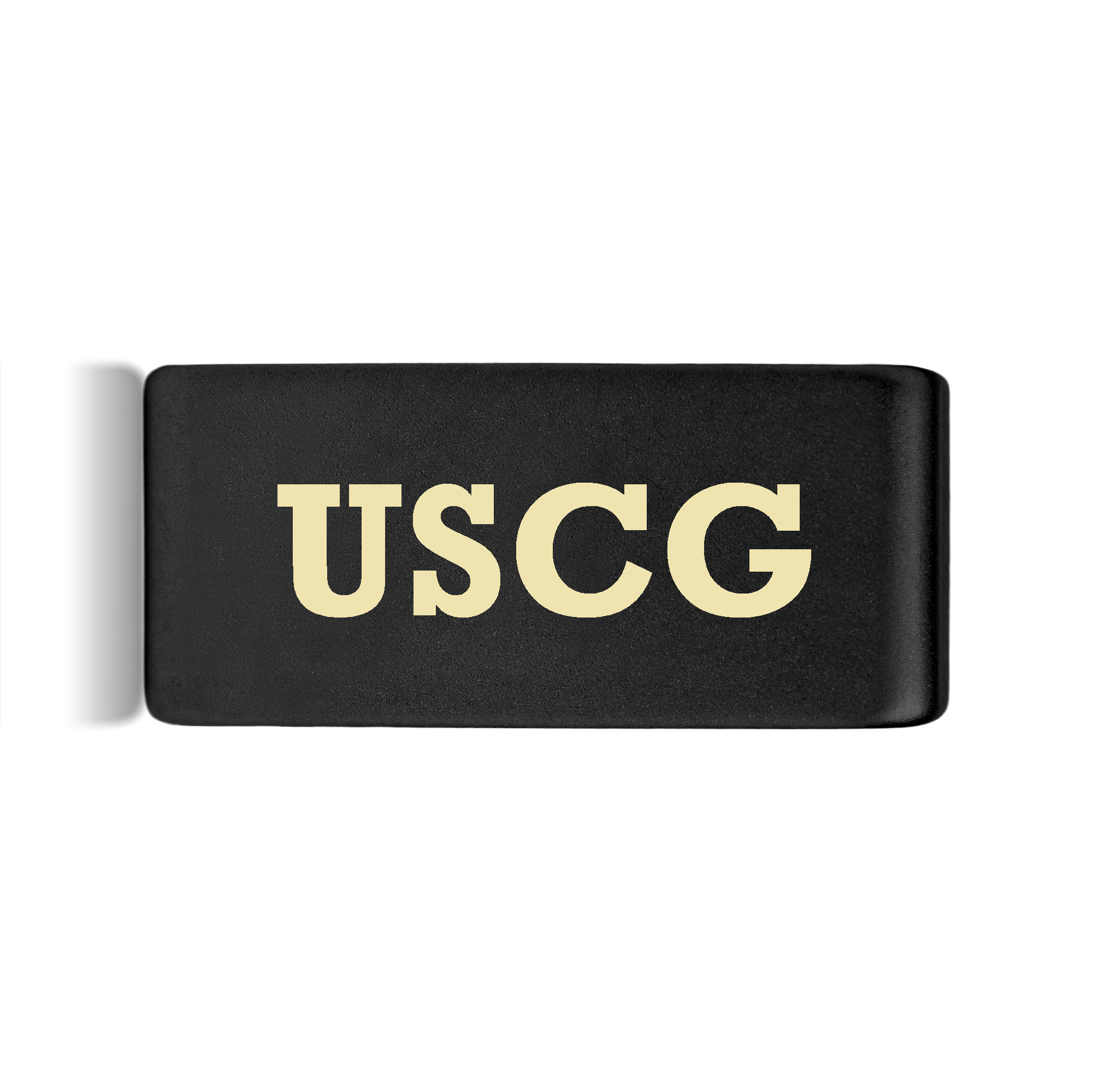 USCG Badge Black 12mm