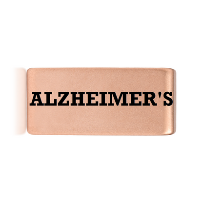 Alzheimer’s Badge Gold 12mm