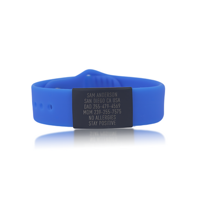 Wristband ID - Sleek (Black)