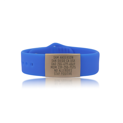 Wristband ID - Sleek (Gold)