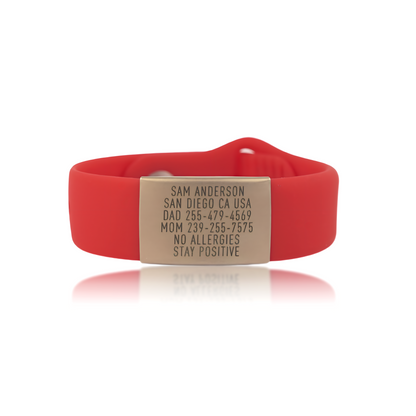 Wristband ID - Sleek (Gold)