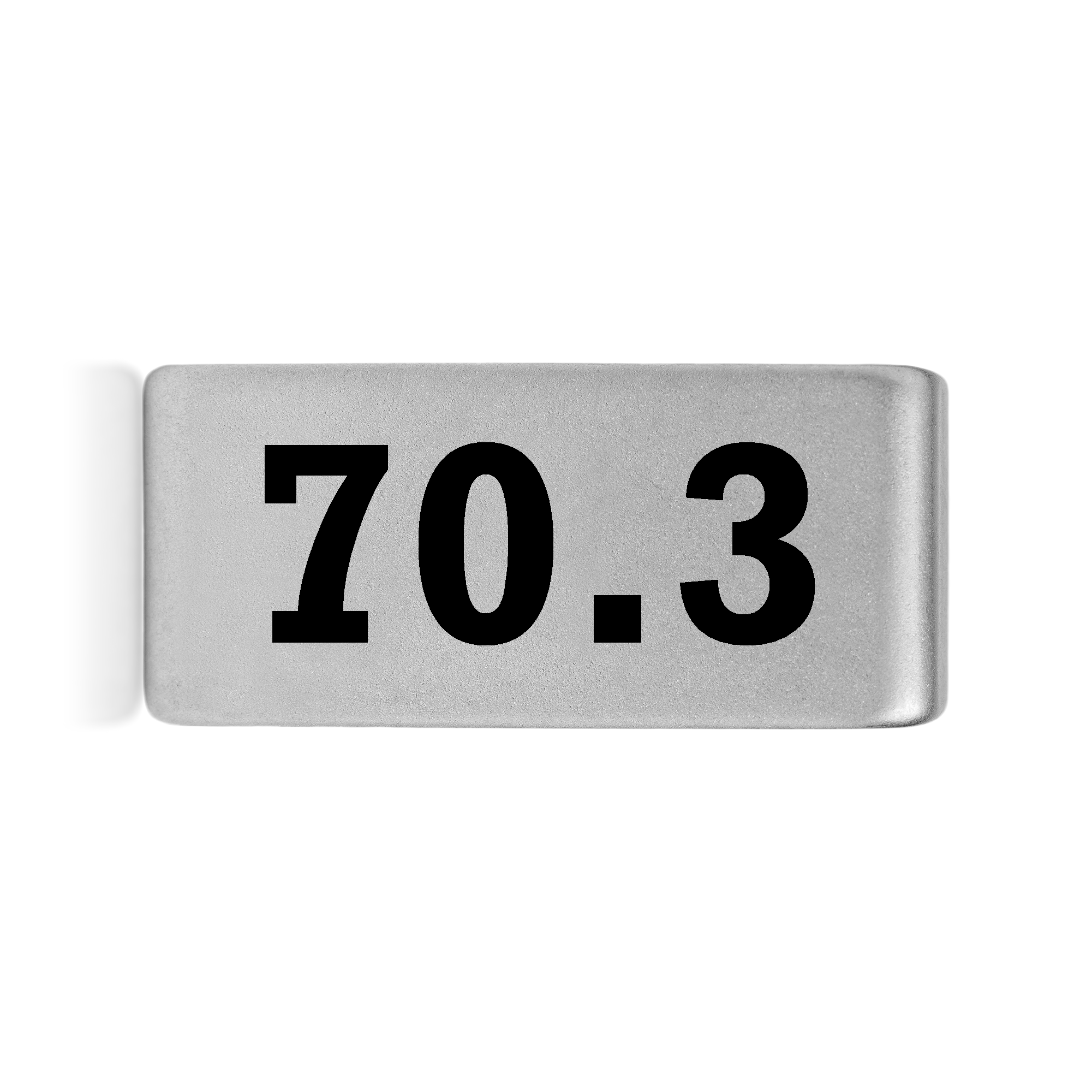 70.3 Silver Badge 12mm