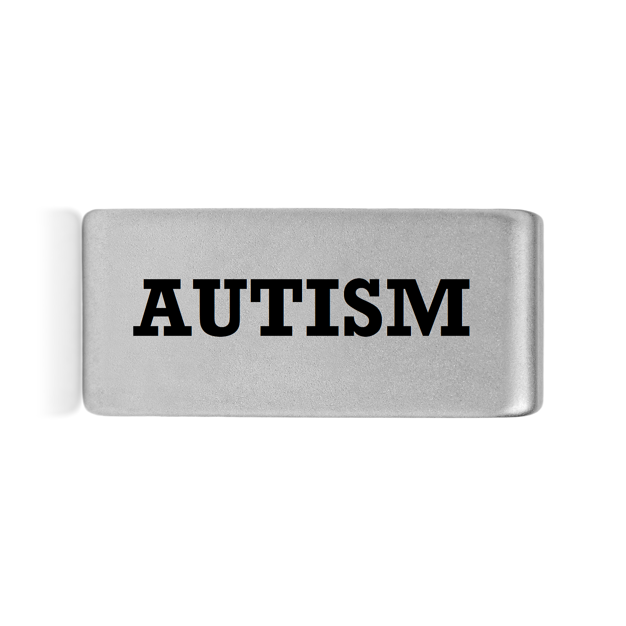 Autism Badge Silver 12mm