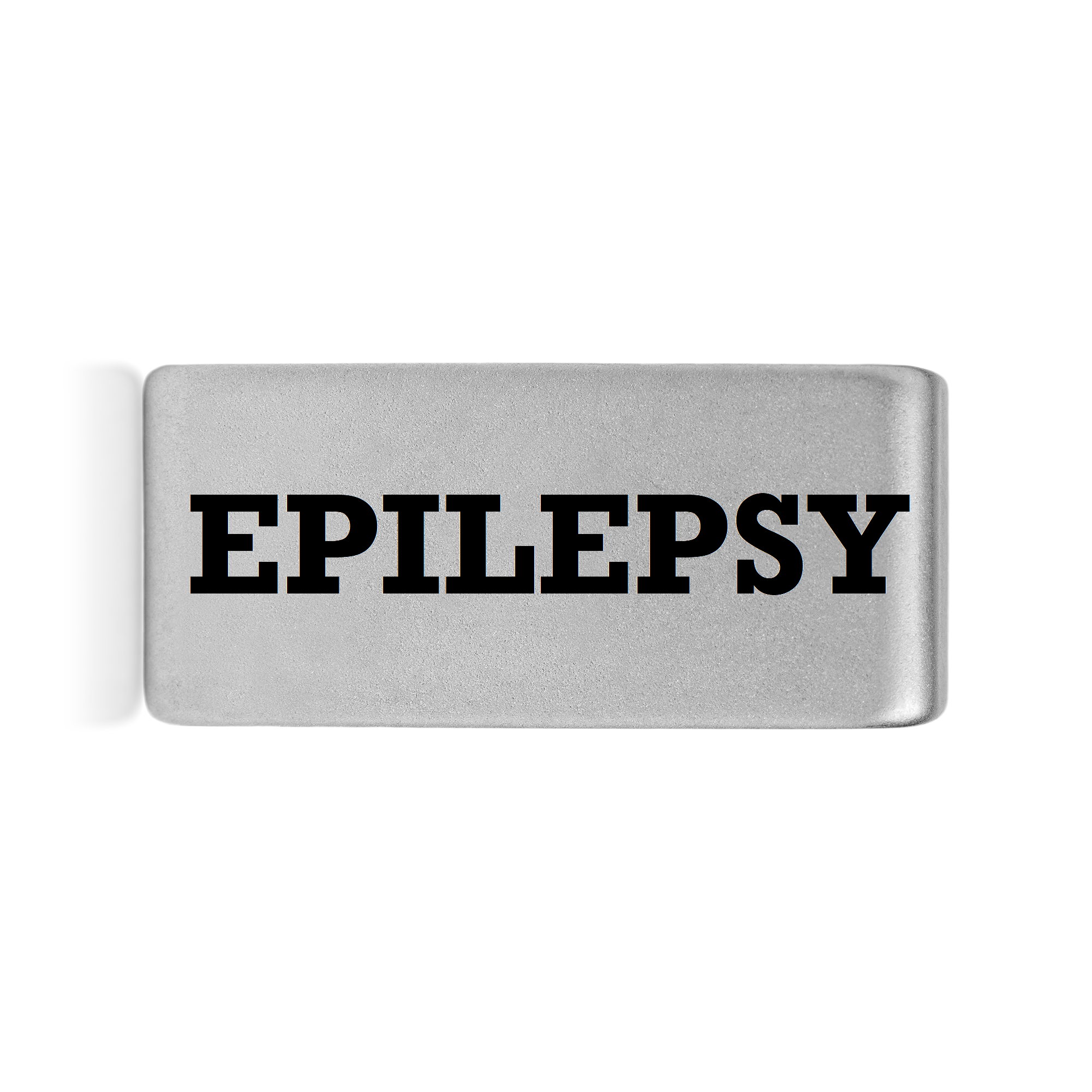 Epilepsy Badge Silver 12mm