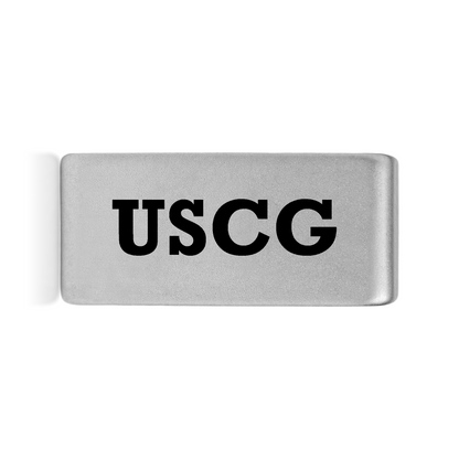 USCG Badge Silver 12mm