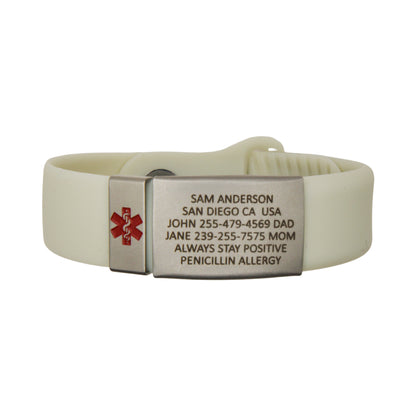 Medical Alert Bracelet - Sleek +