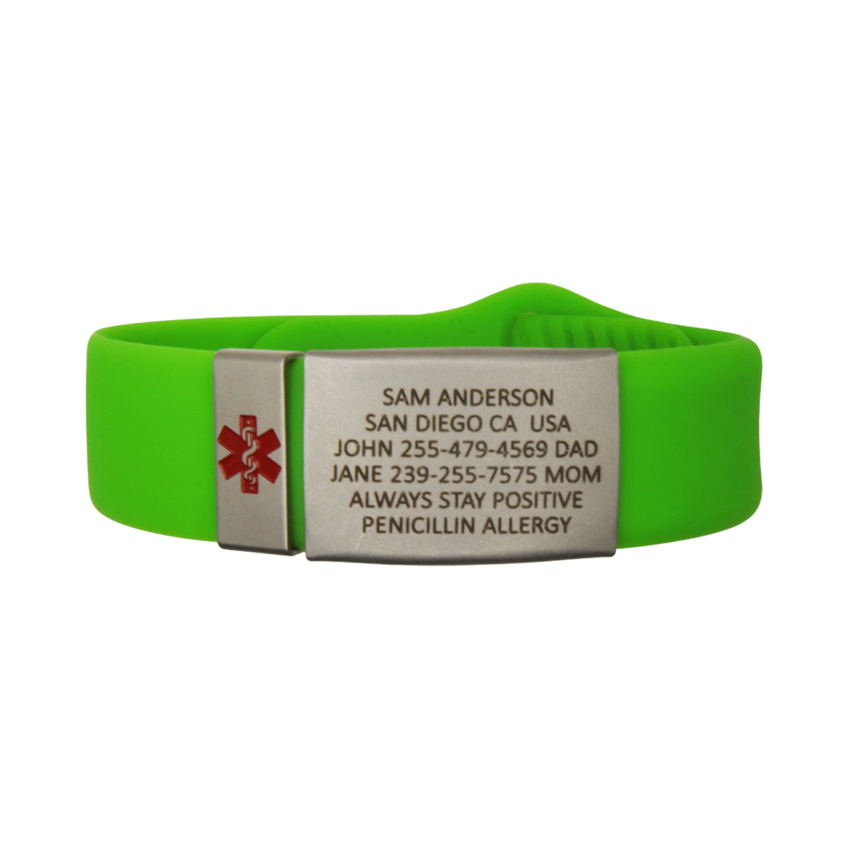 Medical Alert Bracelet - Sleek +
