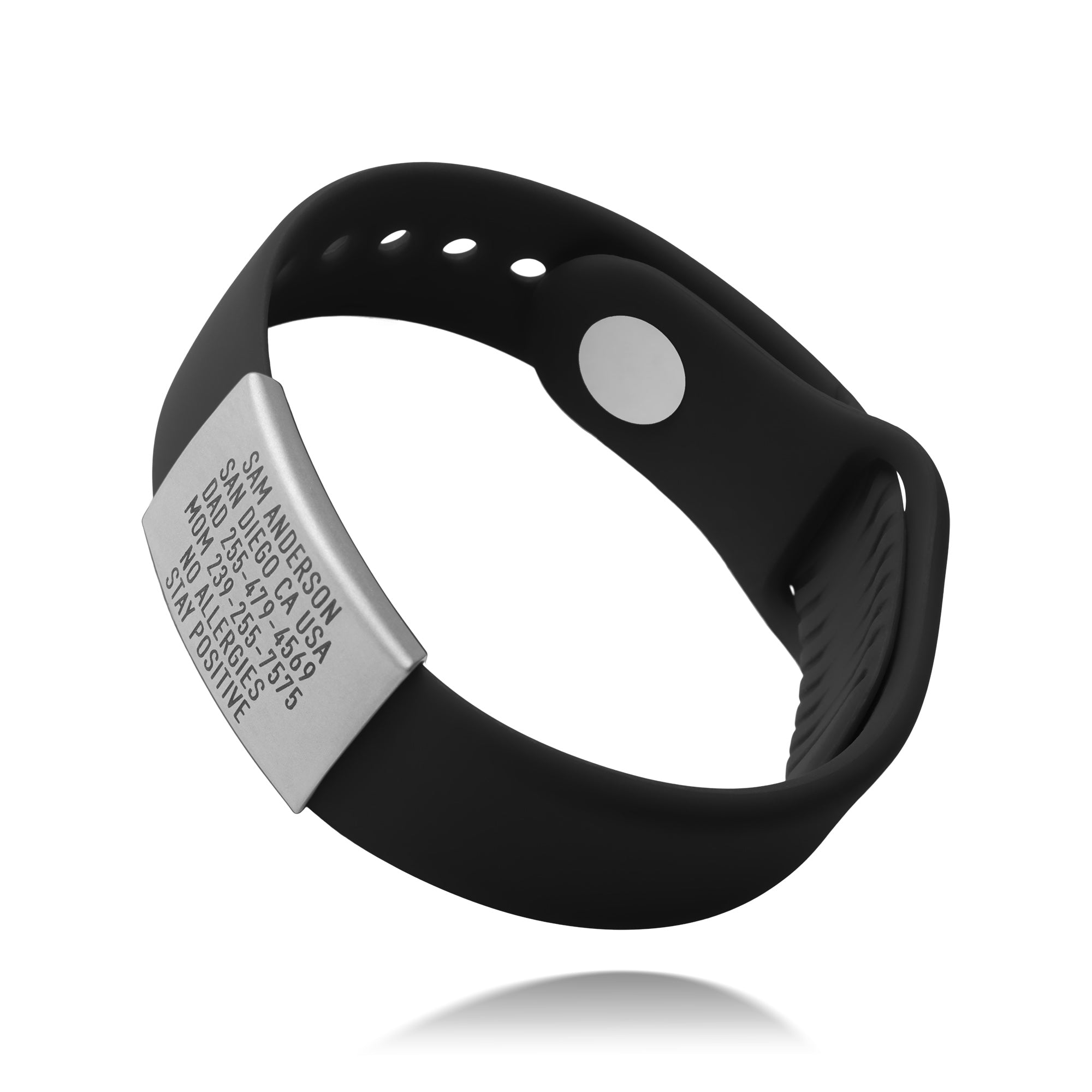 Wristband ID - Sleek (Silver)