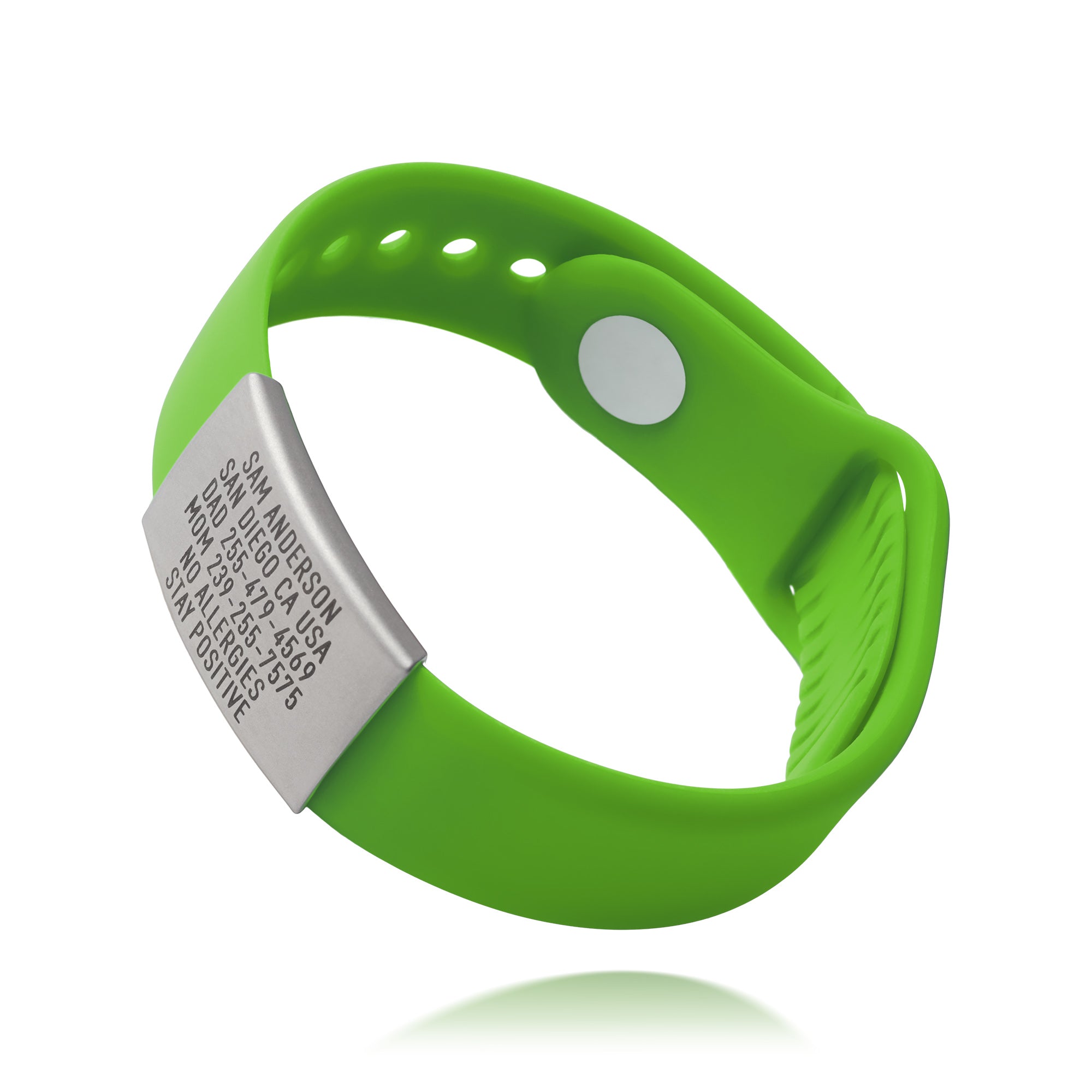 Wristband ID - Sleek (Silver)