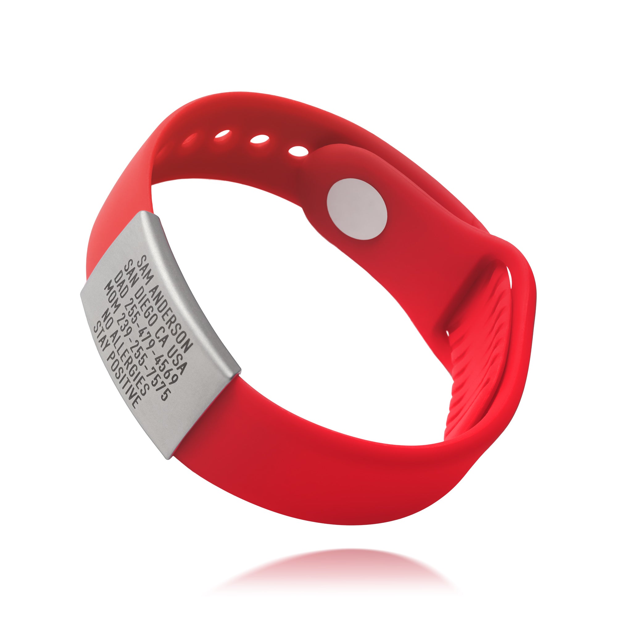 Wristband ID - Sleek (Silver)