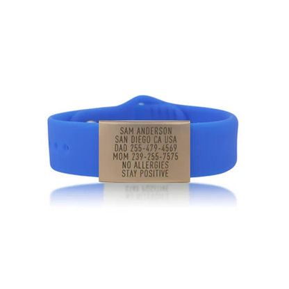 Wristband ID - Sleek (Silver)