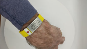 Breck ID Pro Thin Medical Alert Bracelet